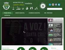 Tablet Screenshot of cm-santacruz.pt